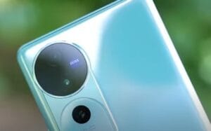 a camera on a cell phone